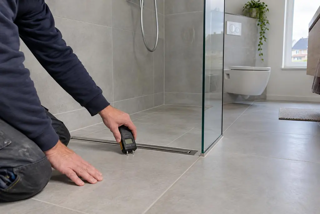 Lekdetectie Medemblik – badkamer in een nieuwbouwwoning